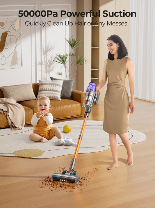 Laresar V7 500W 50KPA Suction Power Cordless Vacuum Cleaner Handheld