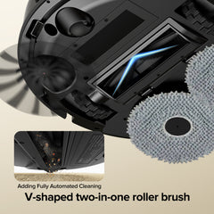 Lubluelu S1000 Robot Vacuum Mop with All-in-One Self-Clean Base - Auto Empty/Wash/Dry Mop Hands-Free 10000Pa 180min Runtime