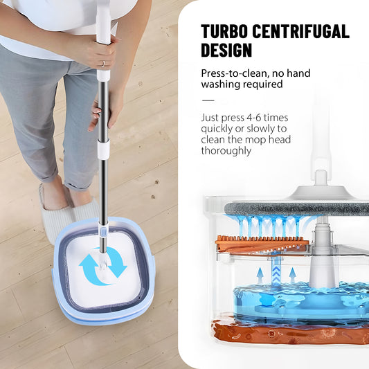 360° Spin Mop and Bucket Tool Set