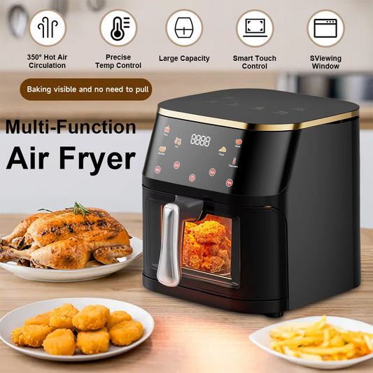 12L Extra Large Air Fryer Oven Digital Touchscreen with 8-in-1 Functions