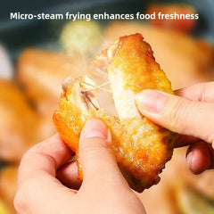 220V Multi-Function 6.5L Air Fryer with Smart Steaming Roasting