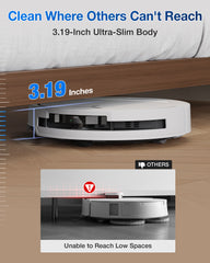 ECOVACS DEEBOT T50 PRO OMNI 10-in-1 Sweeping Robotic Vacuum Cleaner Robot And Mop Washing 15000 Pa Cordless Smart Home Appliance
