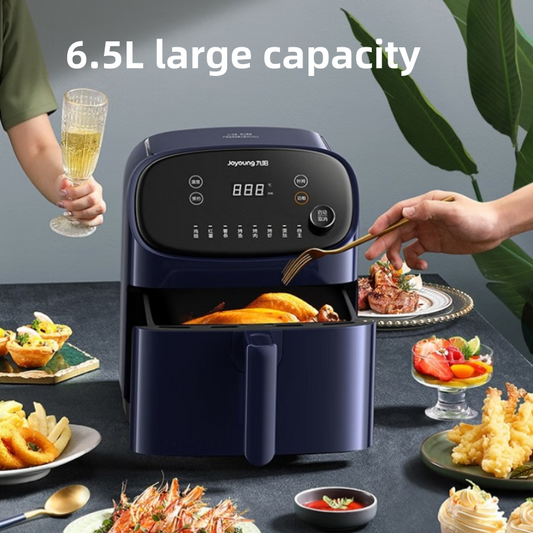 220V Multi-Function 6.5L Air Fryer with Smart Steaming Roasting