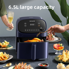 220V Multi-Function 6.5L Air Fryer with Smart Steaming Roasting