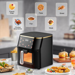 12L Extra Large Air Fryer Oven Digital Touchscreen with 8-in-1 Functions